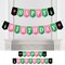 Big Dot of Happiness Witch Birthday Banner, Green Witch and Good Pink Party Decorations, Happy Birthday Bunting Banner